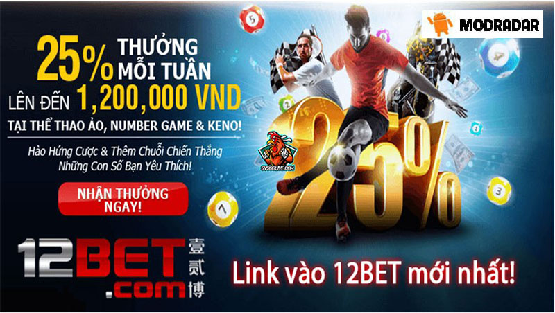Link akses 12bet APK terbaru