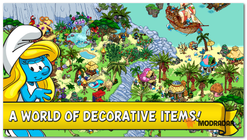 Smurfs' Village mod Maintain