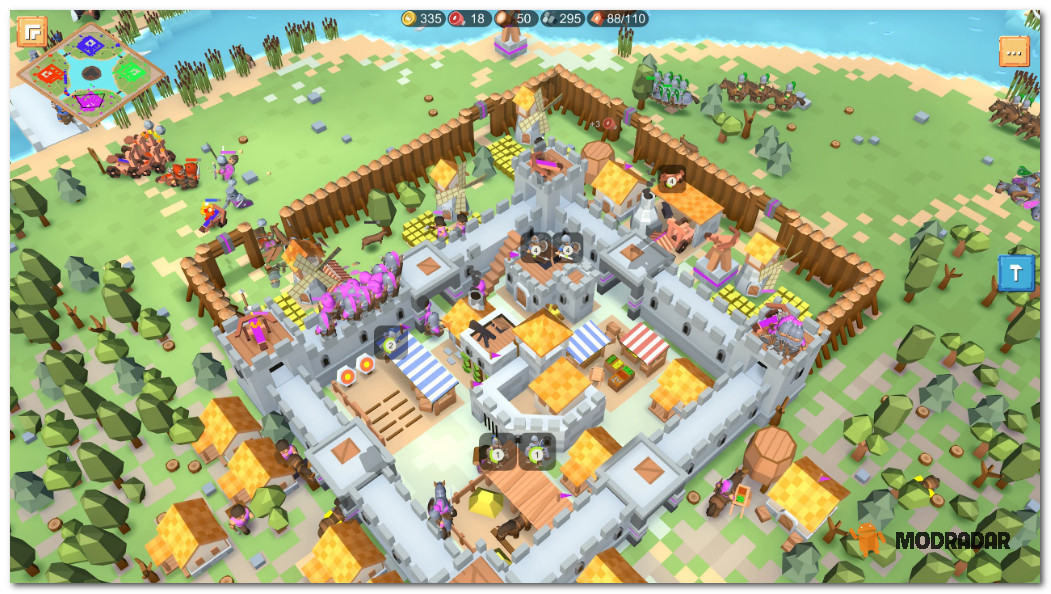 RTS Siege Up Mod GamePlay RTS Siege Up Mod Apk