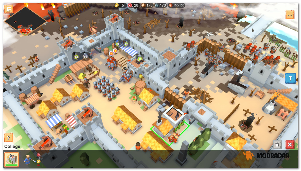 RTS Siege Up Mod Đa dạng trò chơi RTS Siege Up Mod