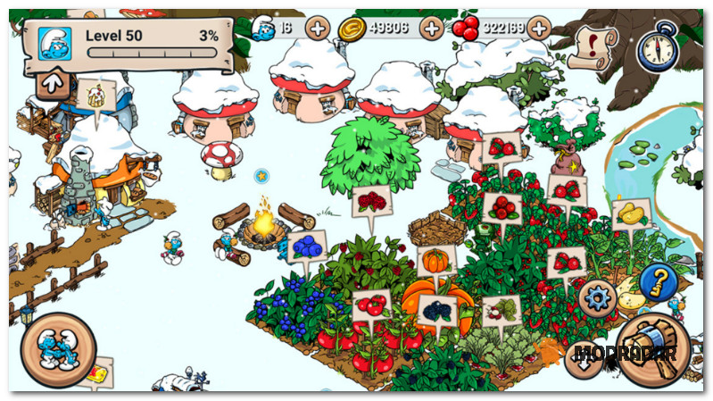 Smurfs' Village mod Establish