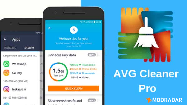 AVGCleaner1 - AVG Cleaner Pro mod 24.18.0 Unlocked Pro AVG Cleaner Pro