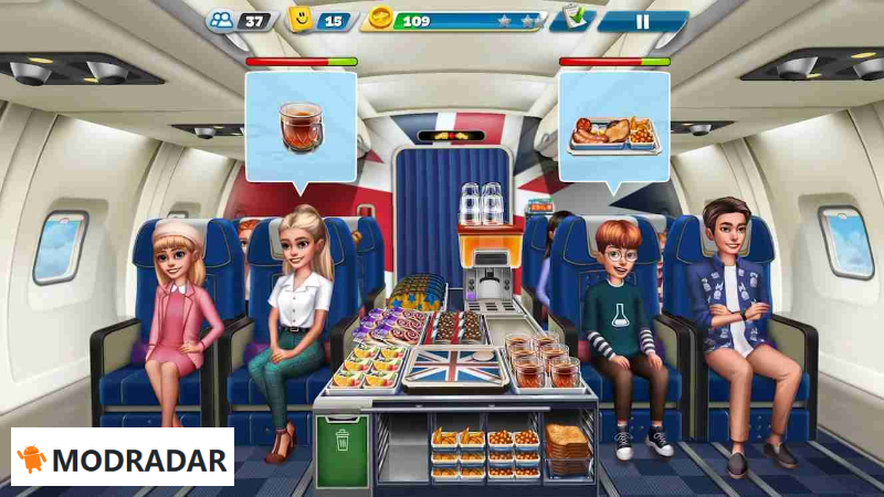 Airplane Chefs - Cooking Game Mod Addictive gameplay by curiosity of Airplane Chefs - Cooking Game Mod