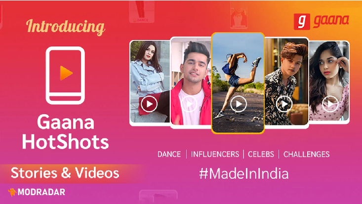 Gaana Music Mod Trình tìm kiếm nhạc dễ dàng.