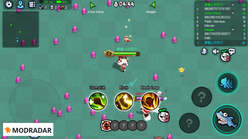 BarbarQ MOD Những tính năng nổi bật của game BarbarQ MOD