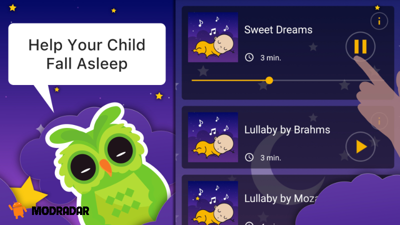 Bedtime Stories for Kids Sleep MOD Những tính năng nổi bật của ứng dụng Bedtime Stories for Kids Sleep MOD