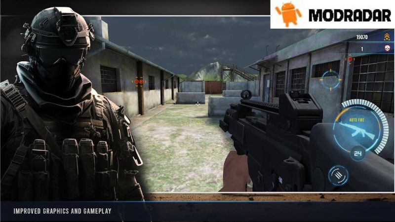 Black Commando 3 - Black Commando mod v2.39 (Mode Dewa, Musuh Bodoh)
