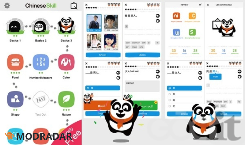 ChineseSkill MOD ChineseSkill MOD gives users clear learning paths