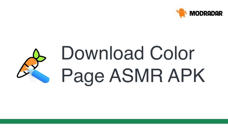 Color Page ASMR mod Color Page ASMR mod