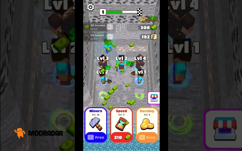 Craft & Mine 3D: Idle Merge MOD Craft & Mine 3D: Idle Merge MOD