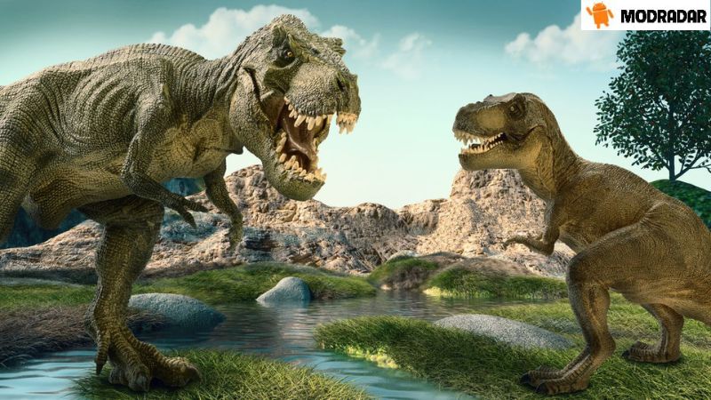 Dino io 3D 2 - Dino.io 3D Apk V1.0.31 Đồ họa và hệ thống âm thanh tươi sáng có trong Dino.io 3D APK