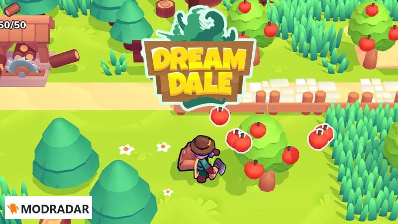Dreamdale 4 - Dreamdale mod v1.0.56 thả x99 Nguồn và tiền không giảm Không gian túi không giới hạn ADS xâm nhập đã bị xóa