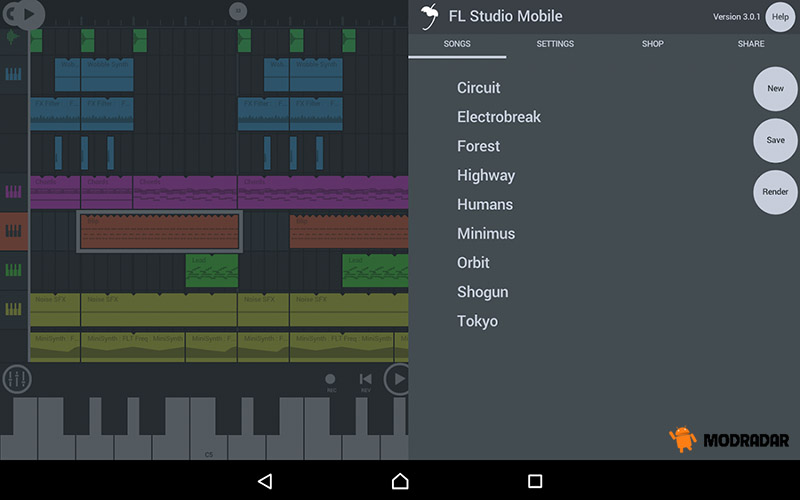 FL Studio Mobile mod apk 02 - FL Studio Mobile Mod 3.6.6 (Premium Unlocked)