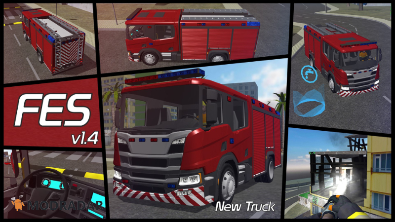 Fire Engine Simulator 1 - Fire Engine Simulator mod v1.6.25 Uang yang tidak terbatas Fire-Engine-Simulator-1