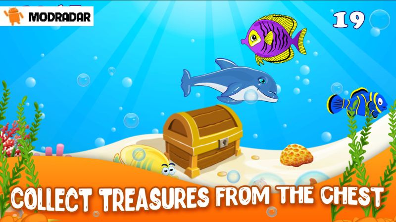Fishing for kids APK Highlights in the game Fishing for kids APK