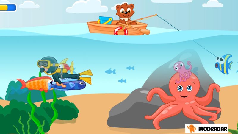 Fishing for kids APK A brief introduction to the game Fishing for kids APK