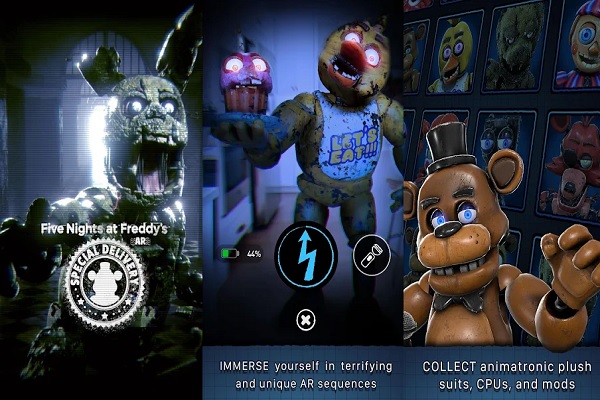 Five Nights at Freddys AR Special Delivery 2 - Five Nights at Freddy's AR Mod Apk 16.1.0 (Vô Hạn Tiền) Giới thiệu game Five Nights at Freddy's AR Mod