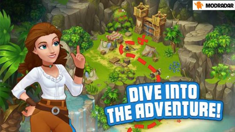 Island Questaway - Jungle Farm APK Giới thiệu chi tiết về tựa game Island Questaway - Jungle Farm APK