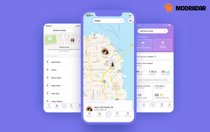 Những tính năng nổi bật của ứng dụng Life360 MOD