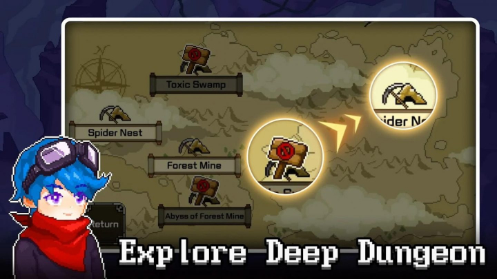 Mine Hunter: Pixel Rogue RPG Mod Mine Hunter: Pixel Rogue RPG Mod