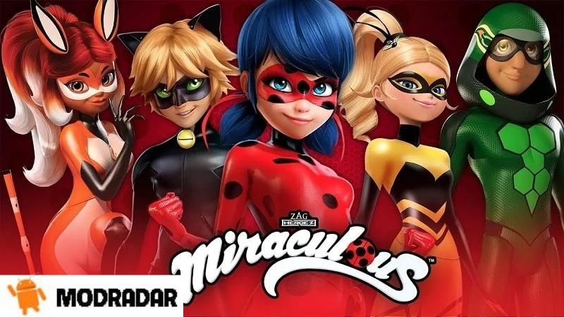 Miraculous Ladybug Cat noir 1 - Miraculous Ladybug Cat noir mod v6.3 (Vô Hạn Tiền)