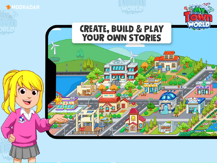 My Town World mod My Town World mod