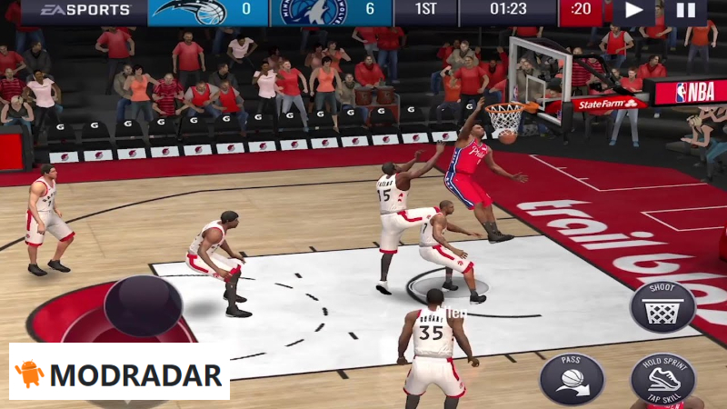 NBA LIVE Mobile Basketball MOD NBA LIVE Mobile Basketball MOD