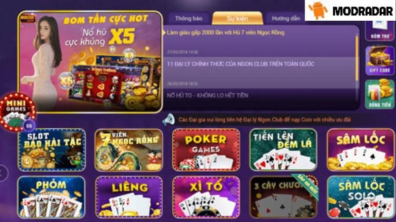 Ngon Club APK Exciting Games at Ngon Club APK