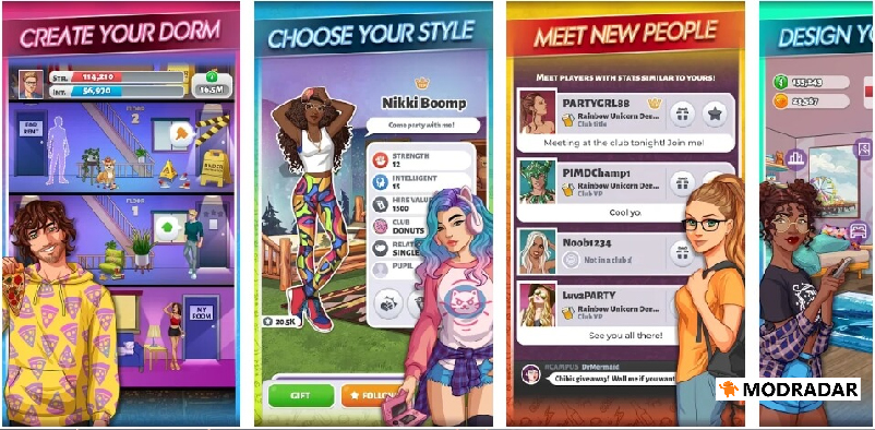 PartyinmyDormCollegeChat3 100 - Party in my Dorm: College Chat mod v7.17 Unlimited Money/gems PartyinmyDormCollegeChat3 100 - Party in my Dorm: College Chat mod v7.17 Unlimited Money/gems