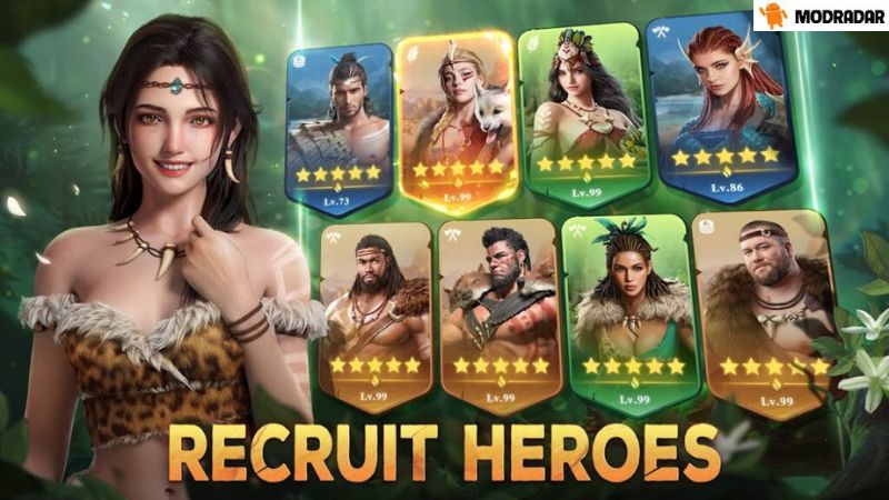 Primitive Era APK The popular Primitive Era APK game and special features attract players