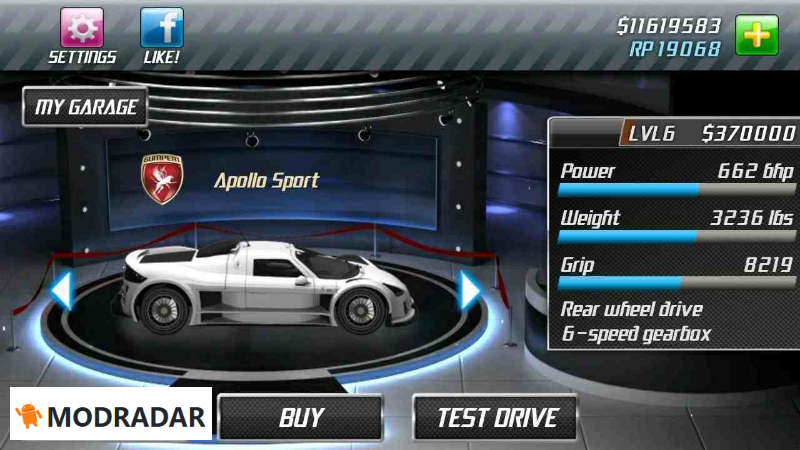 Project Drag Racing Mod Project Drag Racing Mod super car system