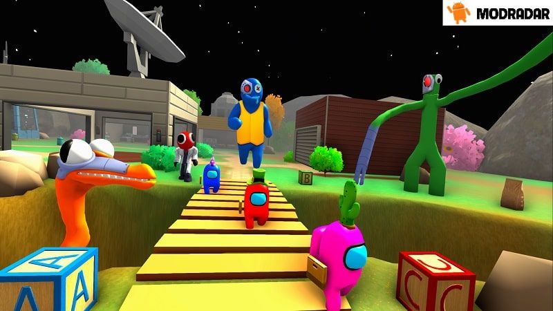 Rainbow Impostor Survivor 3D 2 - Rainbow Impostor Survivor 3D mod v1.2.3 (Unlimited Money)