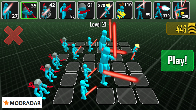 Simulator Stickman: Trận Chiến binh MOD