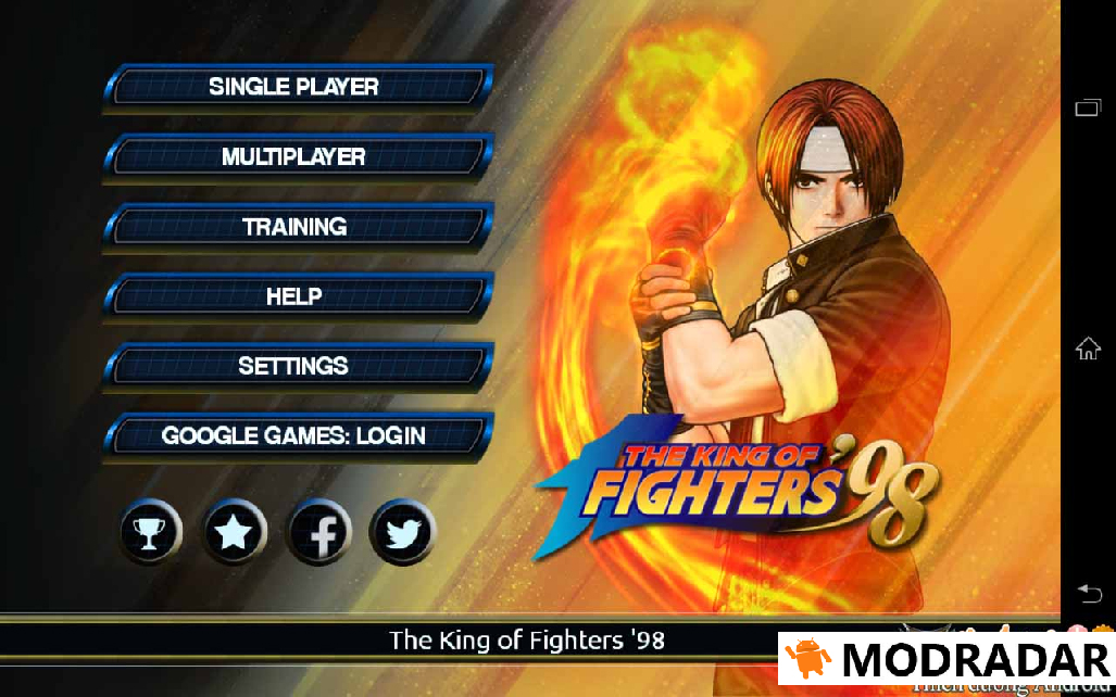 THEKINGOFFIGHTERS%E2%80%99981 - The King Of Fighters '98 Mod Apk 1.6 (Full Game) The King Of Fighters '98 Mod
