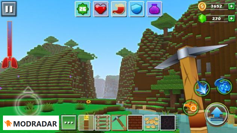 Introducing the game The Gioi Hinh Hop - Exploration Lite Craft MOD