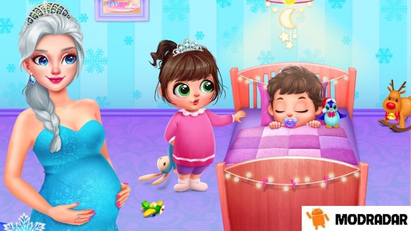 Tìm hiểu về tựa game Ice Princess Mommy Baby Twins APK