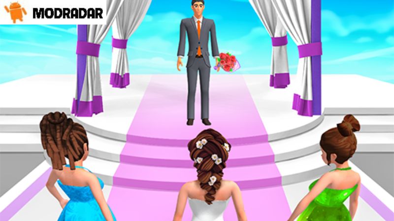 Wedding Race Mod Outstanding features when participating in Wedding Race Mod