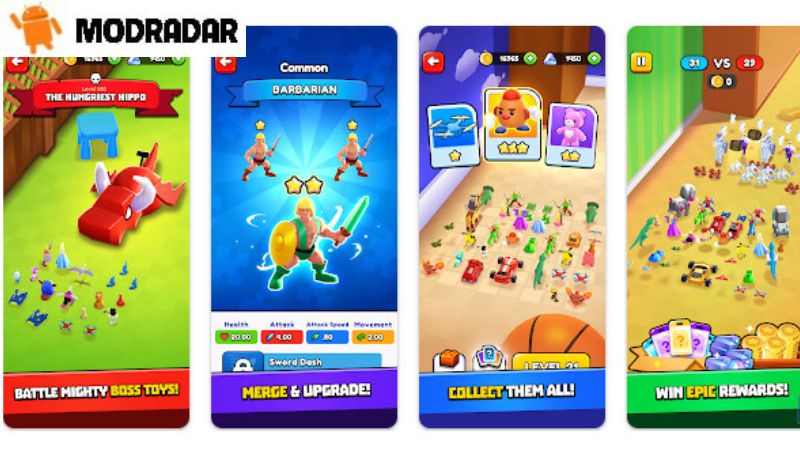 Những đặc điểm nổi bật có trong Toy Warfare Mod