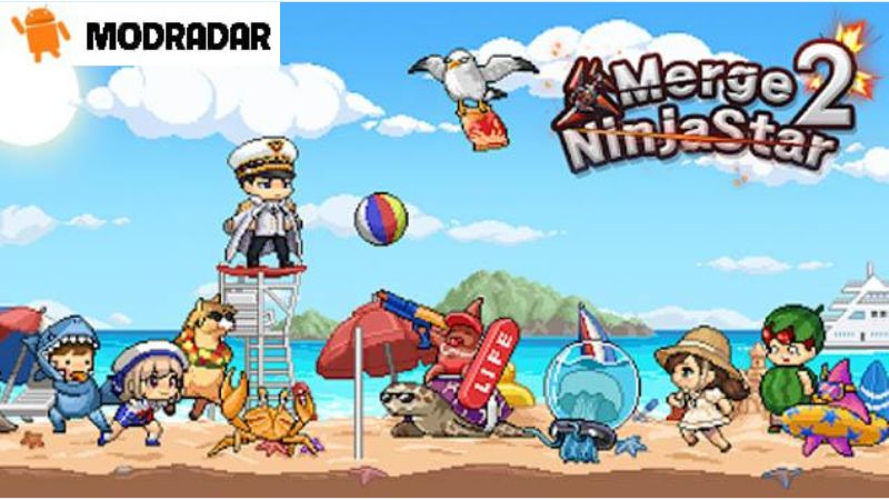 Merge Ninja Star 2 Mod Introduction about the game Merge Ninja Star 2 Mod