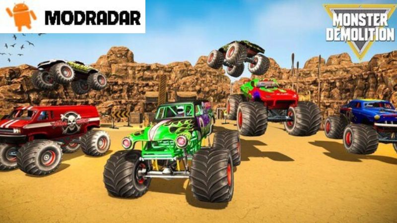 Monster Demolition Mod Fitur luar biasa termasuk dalam Monster Demolition Mod