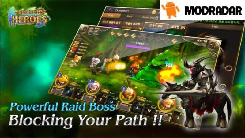 Rebirth Heroes Mod Những đặc điểm nổi bật có trong Rebirth Heroes Mod