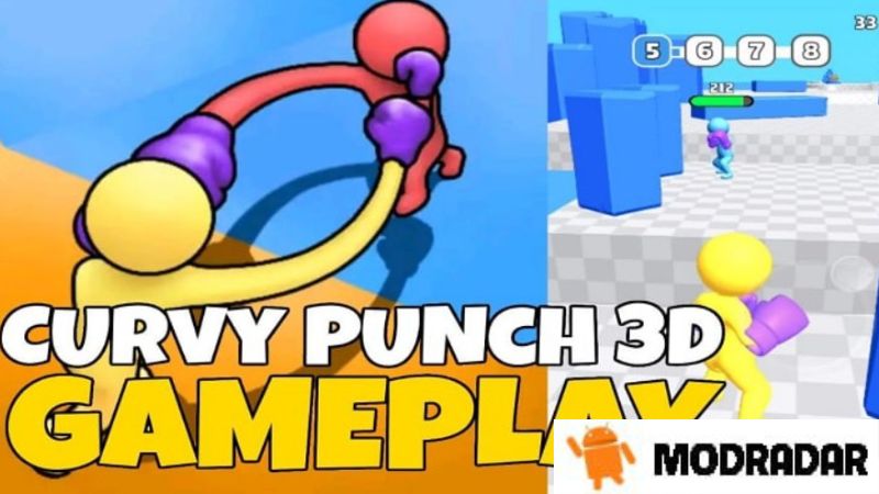 Curvy Punch 3D Mod Introduction about the game Curvy Punch 3D Mod
