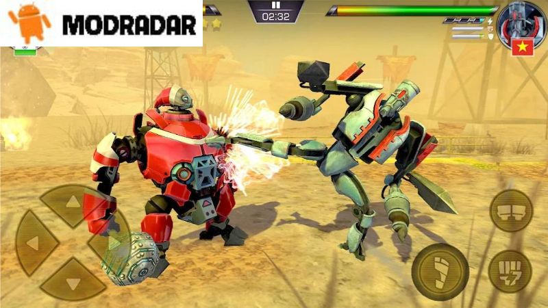 Clash Of Robots Mod Những đặc điểm nổi bật có trong Clash Of Robots Mod