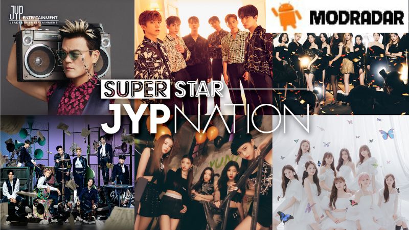 SuperStar JYPNATION Mod Fitur luar biasa termasuk dalam SuperStar JYPNATION Mod