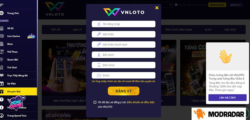 Vnloto APK 