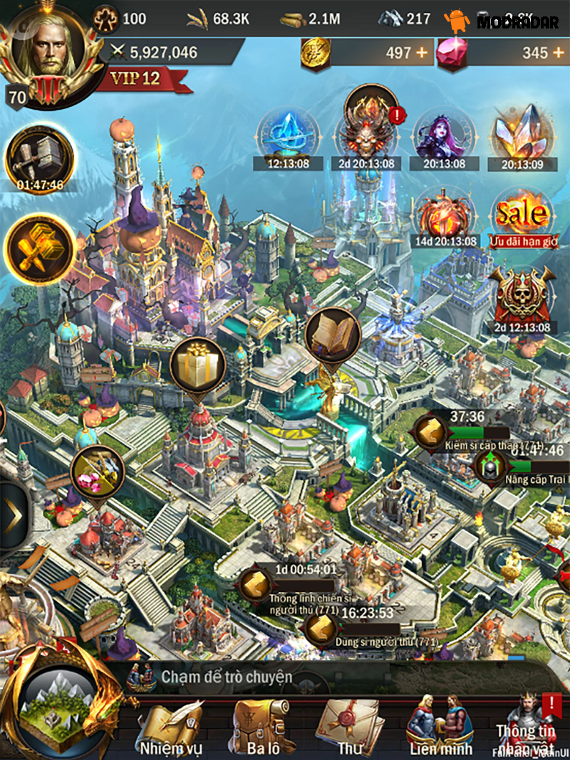 War and Order mod Phát triển đế chế
