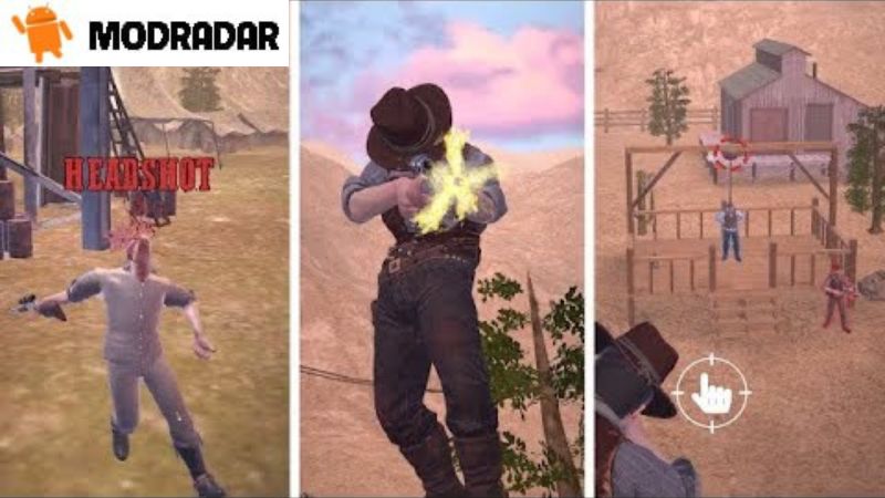 Wild West Sniper Mod Những đặc điểm nổi bật có trong Wild West Sniper Mod