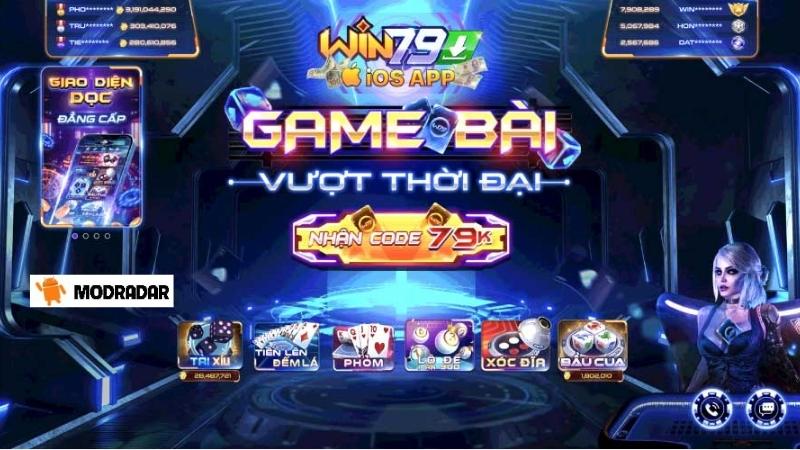 Game Interface at Win79
