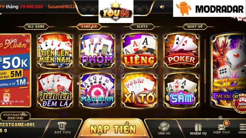 You88 APK Những Tính Năng Ưu Việt Nhất Của You88 APK