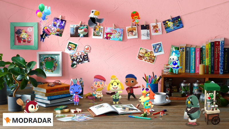 Kết thân với các nhân vật Animal Crossing: Pocket Camp Mod 